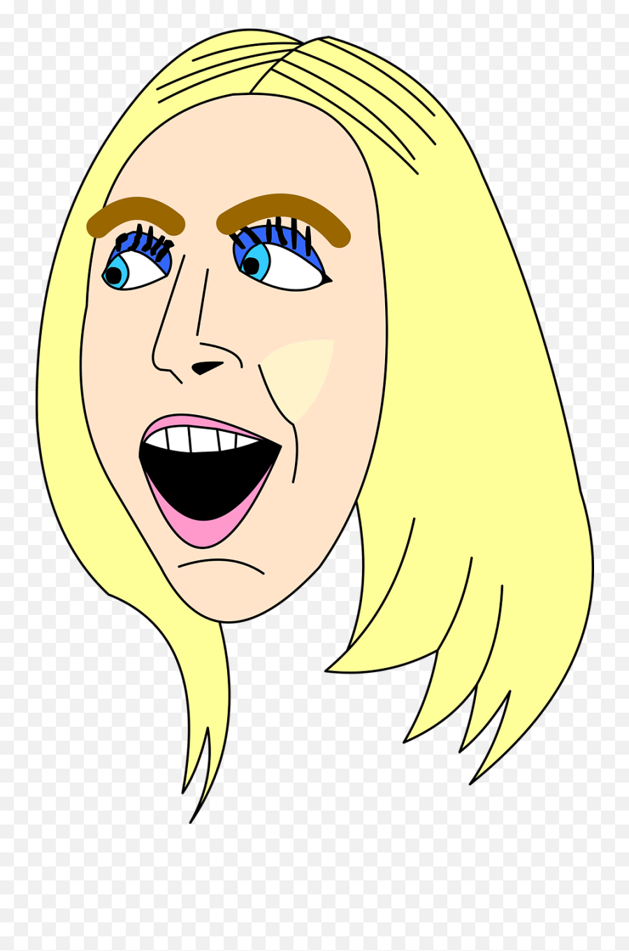 Girl Surprise Cartoon Drawing Woman Emoji,Drink Emoticons