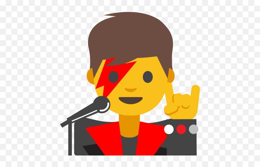 Man Singer Emoji - Emoji,Singing Emoji