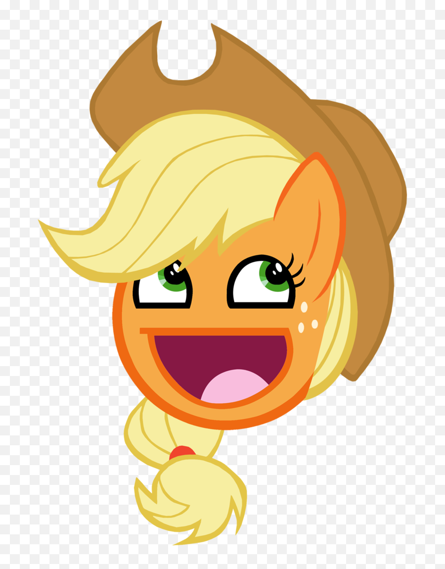 Library Of Apple Smiley Face Png - My Little Pony Epic Face Emoji,Awesome Face Emoji