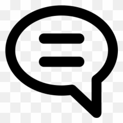 Speech Bubble Png Icon - Balloon Emoji