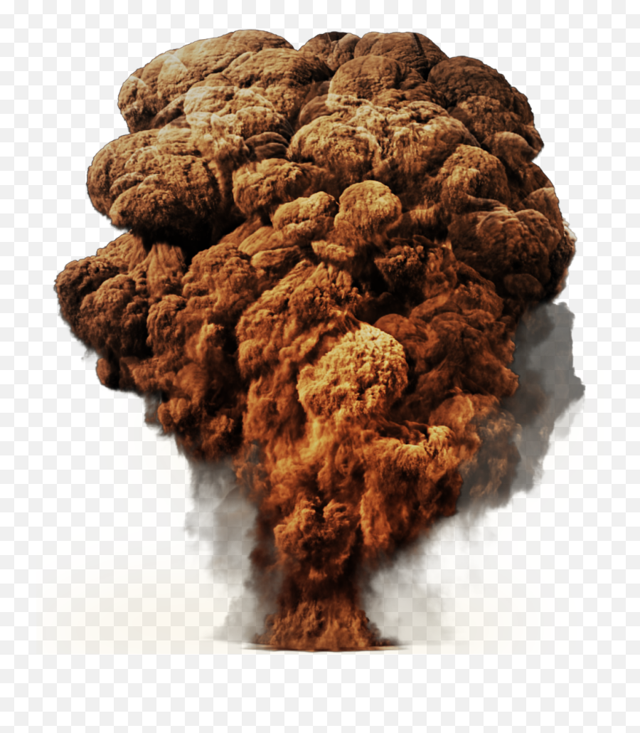 Explosion Clipart Mushroom Cloud - Mushroom Cloud Png Gif Emoji,Raisin Emoji