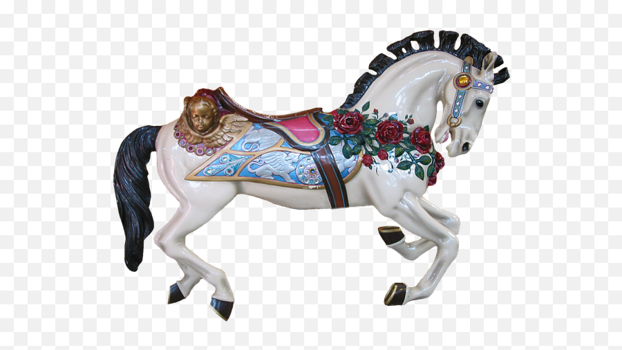 Carousel Horse Carouselhorse Art Vintage - Carousel Horse Emoji,Carousel Emoji