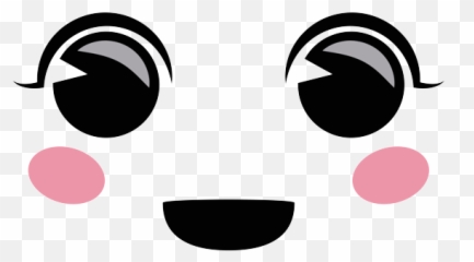 Happy Face With Feminine Eyebrows - Circle Emoji