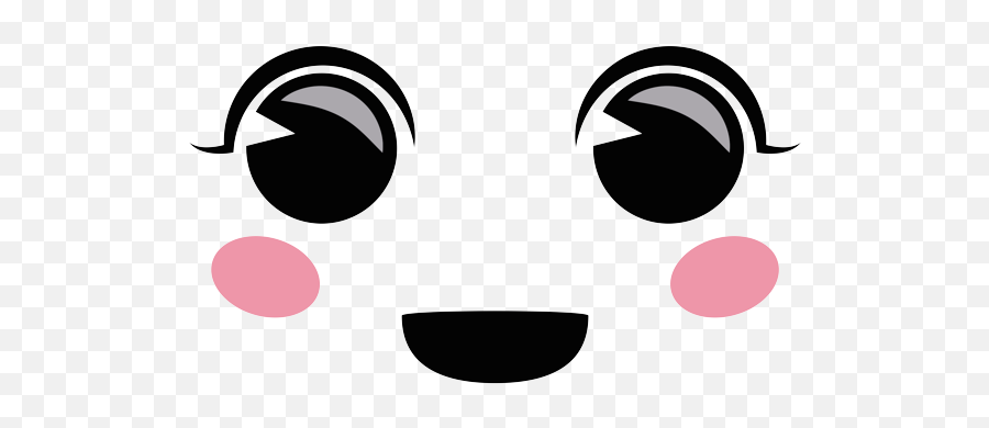 Happy Face With Feminine Eyebrows - Circle Emoji,Feminine Emoji