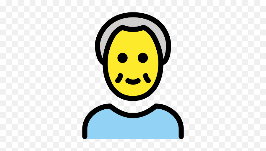Emoji - Light Skin,Old Man Old Woman Emoji