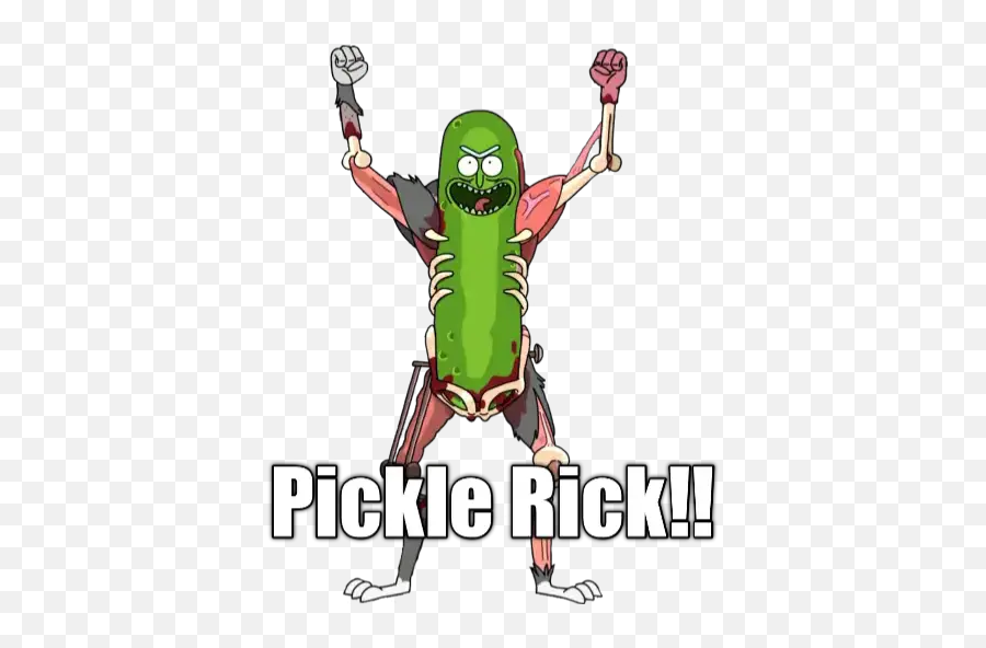 Rick And Morty Stickers For Whatsapp - Rick And Morty Printables Emoji,Pickle Rick Emoji