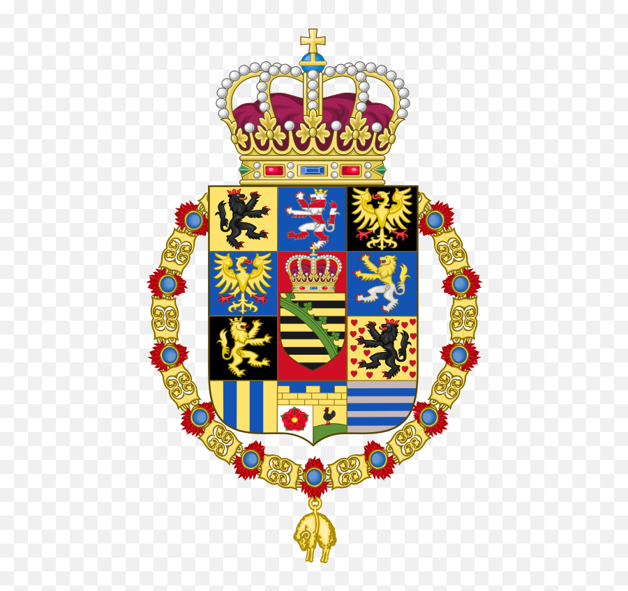 Coat Of Arms Of John King Of Saxony - Heart On Coat Of Arms Emoji,All Emojis In Order