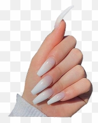 Nails Emoji Png - Long Acrylic