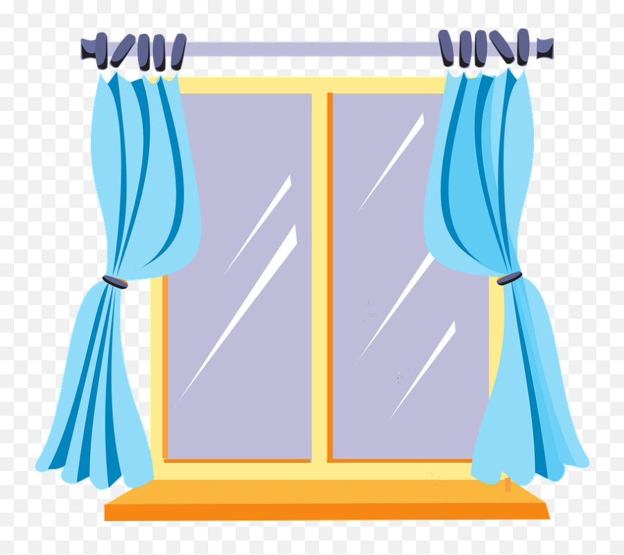 Curtains Closet Cliparts - Window Clipart Png Download Window Clipart Emoji,Emoji Curtains