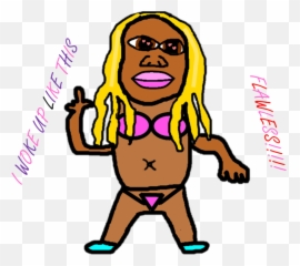 Beyonce Clipart Cartoon - Drawing Easy Emoji