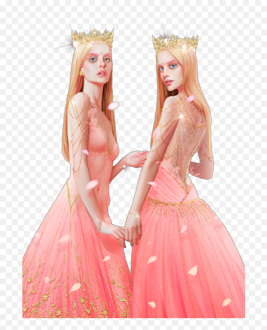 Woman Women Femme Senoritas Females - Art Emoji,Twin Emoji Costume