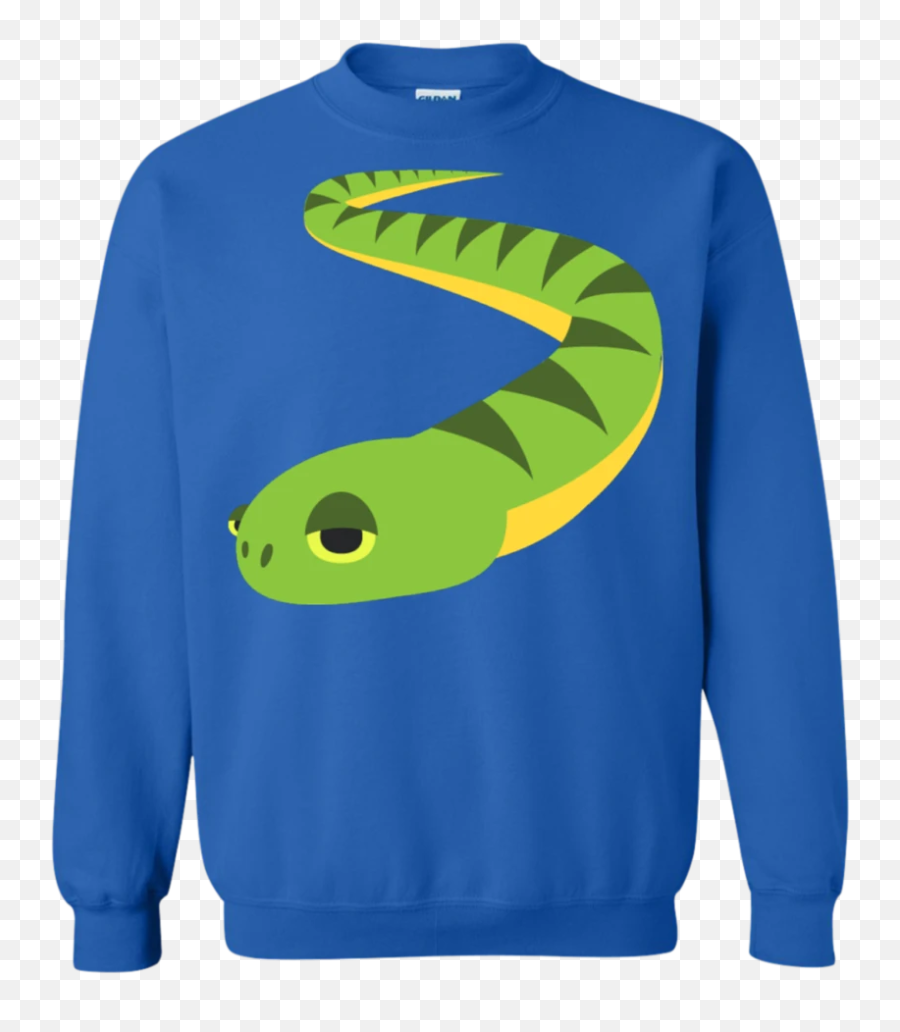 Snake Emoji Sweatshirt - Sweater,Eel Emoji