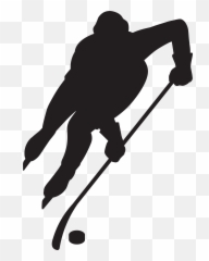 Hockey Silhouette Clip Art - Hockey Stocks And Puck Emoji,Ice Hockey Emoji