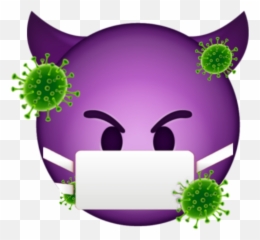Trending Enojado Stickers - Devil Smile Emoji Png,Enojado Emoji