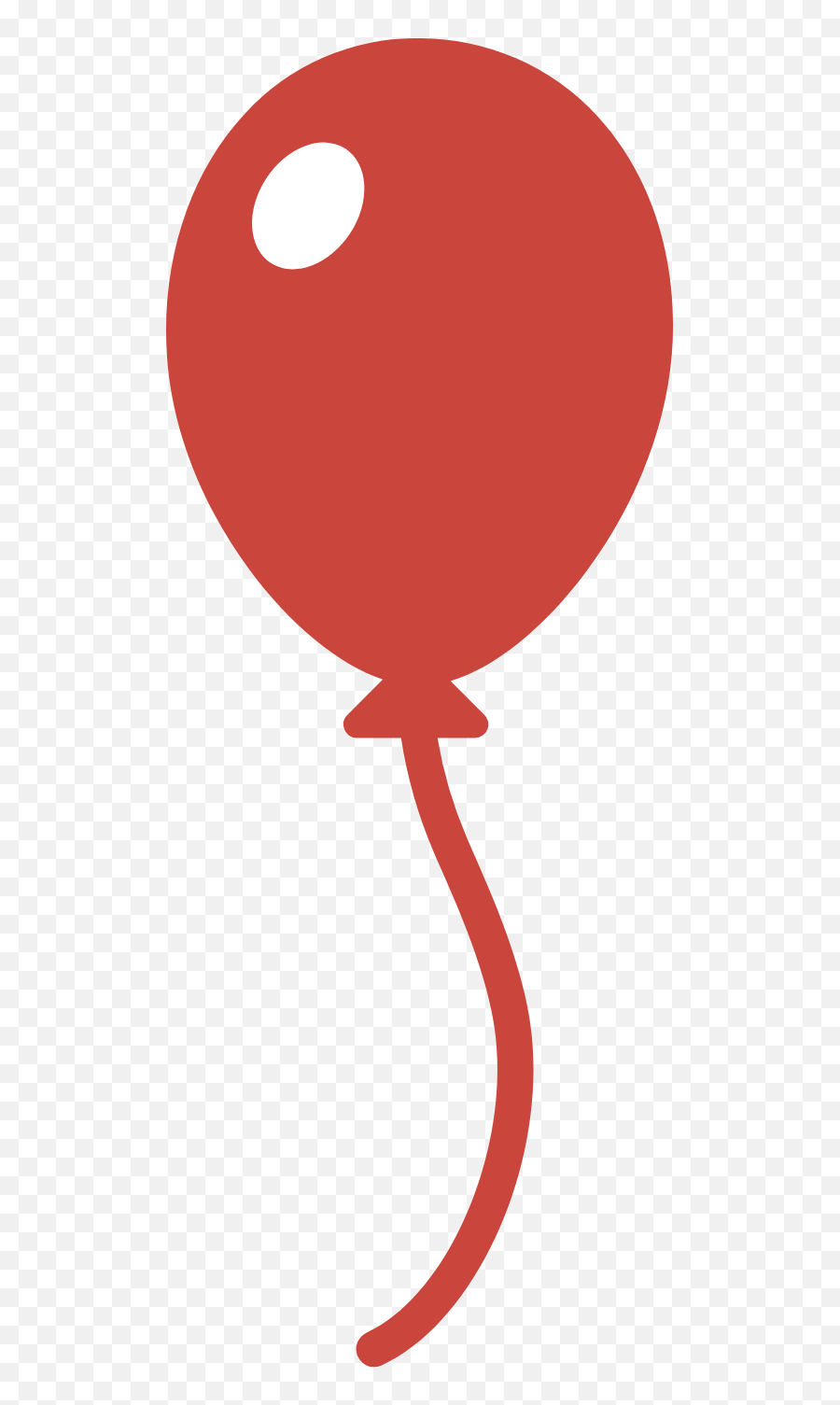 One Red Balloon Graphic - Clip Art Emoji,Speech Balloon Emoji