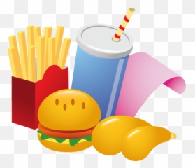 Download Food Png Image Hq Png Image - Fast Food Clipart Png Emoji,Deep Fried Thinking Emoji
