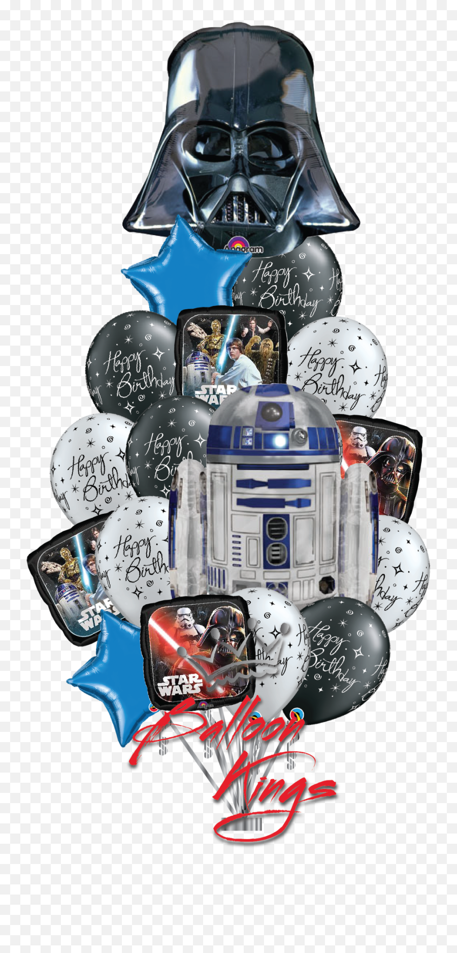 Star Wars Bouquet - Star Wars Birthday Balloons Png Transparent Emoji,Facebook Star Wars Emoji