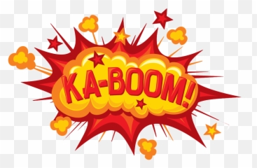 Clipart Explosion Kaboom - Png Download Cartoon Emoji