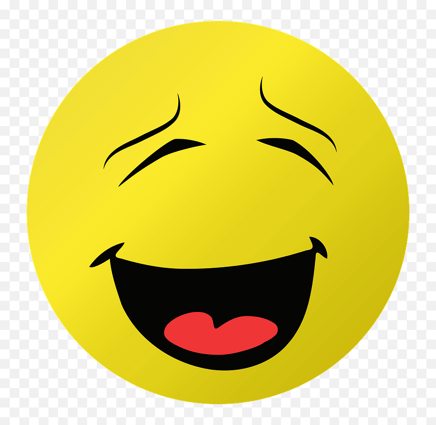 Laughing Smiley Clipart Free Download Transparent Png - Laughing Emojii Hd For Dp,Lauging Emoji
