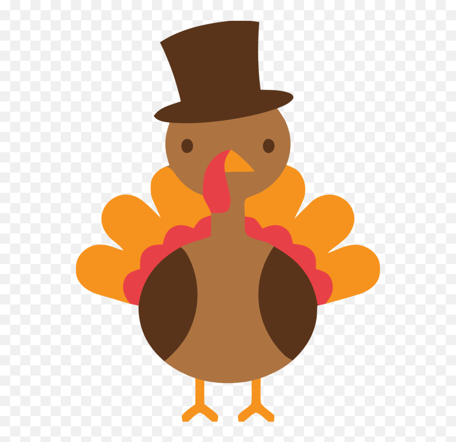 Thanksgiving Cartoon Bird Beak For - Thanksgiving Cliparts Emoji,Turkey Emoticon
