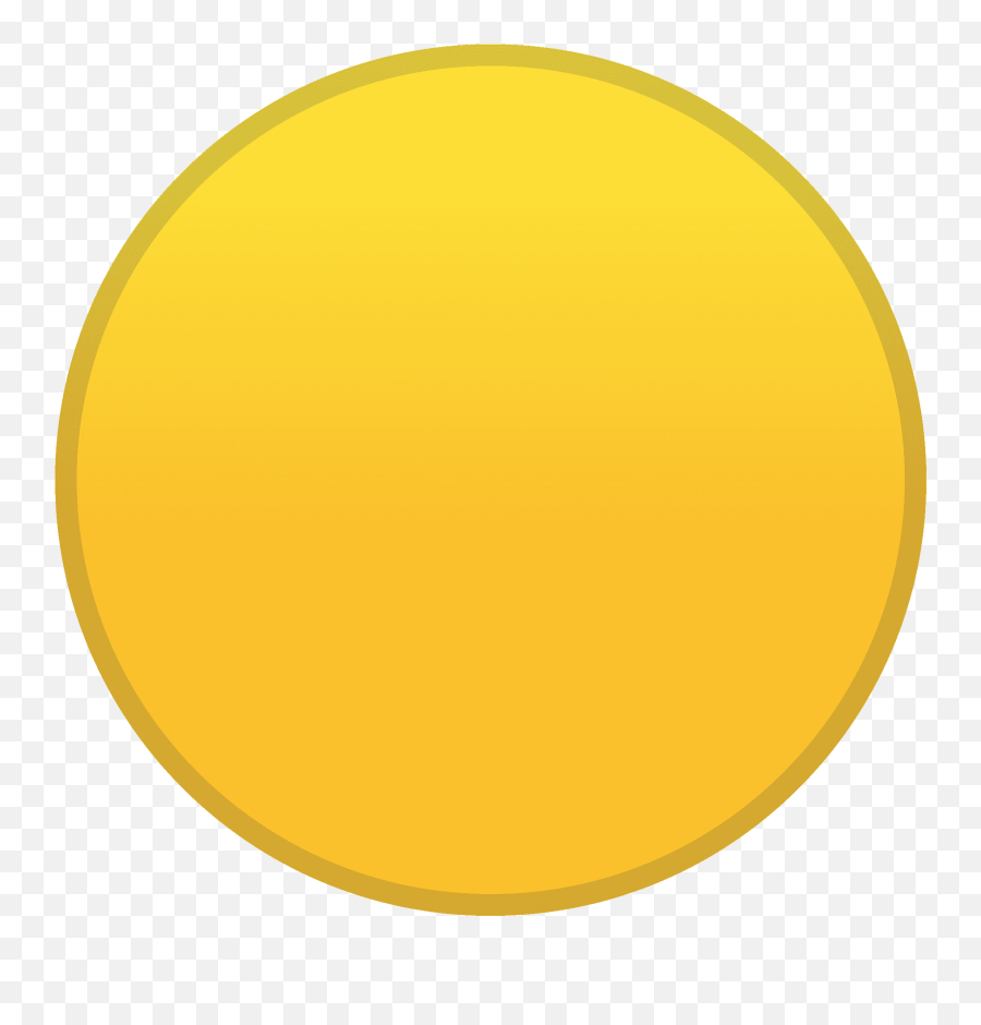 Yellow Circle Emoji Clipart - Yellow Circle,Purple Circle Emoji