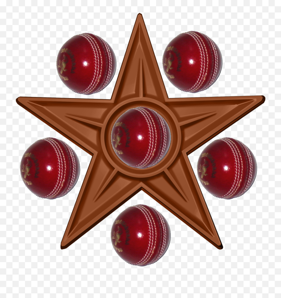 Cricket Bowler Barnstar - Cricket Ball Clip Art Emoji,Cricket Emoji