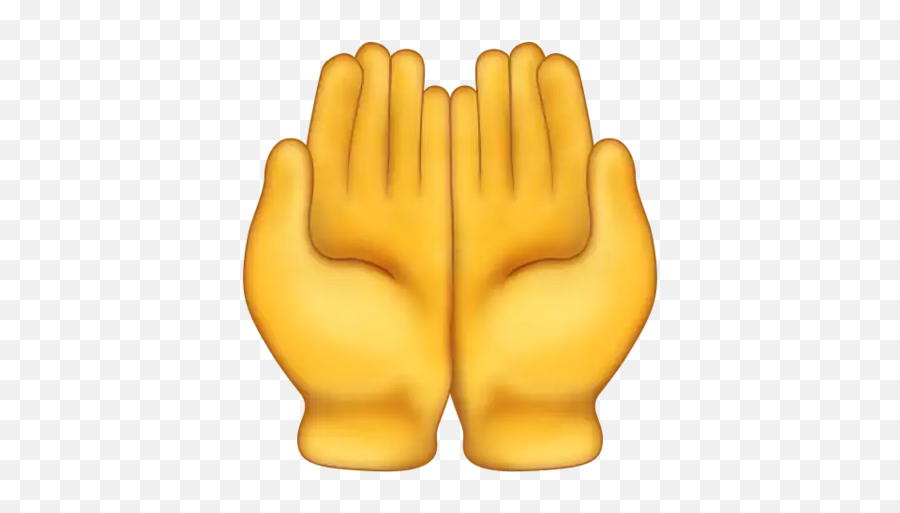 Palms Up Together Emoji - Dua Eden Eller Emoji,Hand Emoji