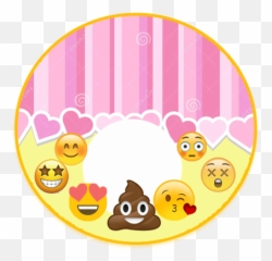 Kit Imprimible Candy Bar Emoji Caquita - Candy Bday Invite Template For Desert Party,Bar Emoji