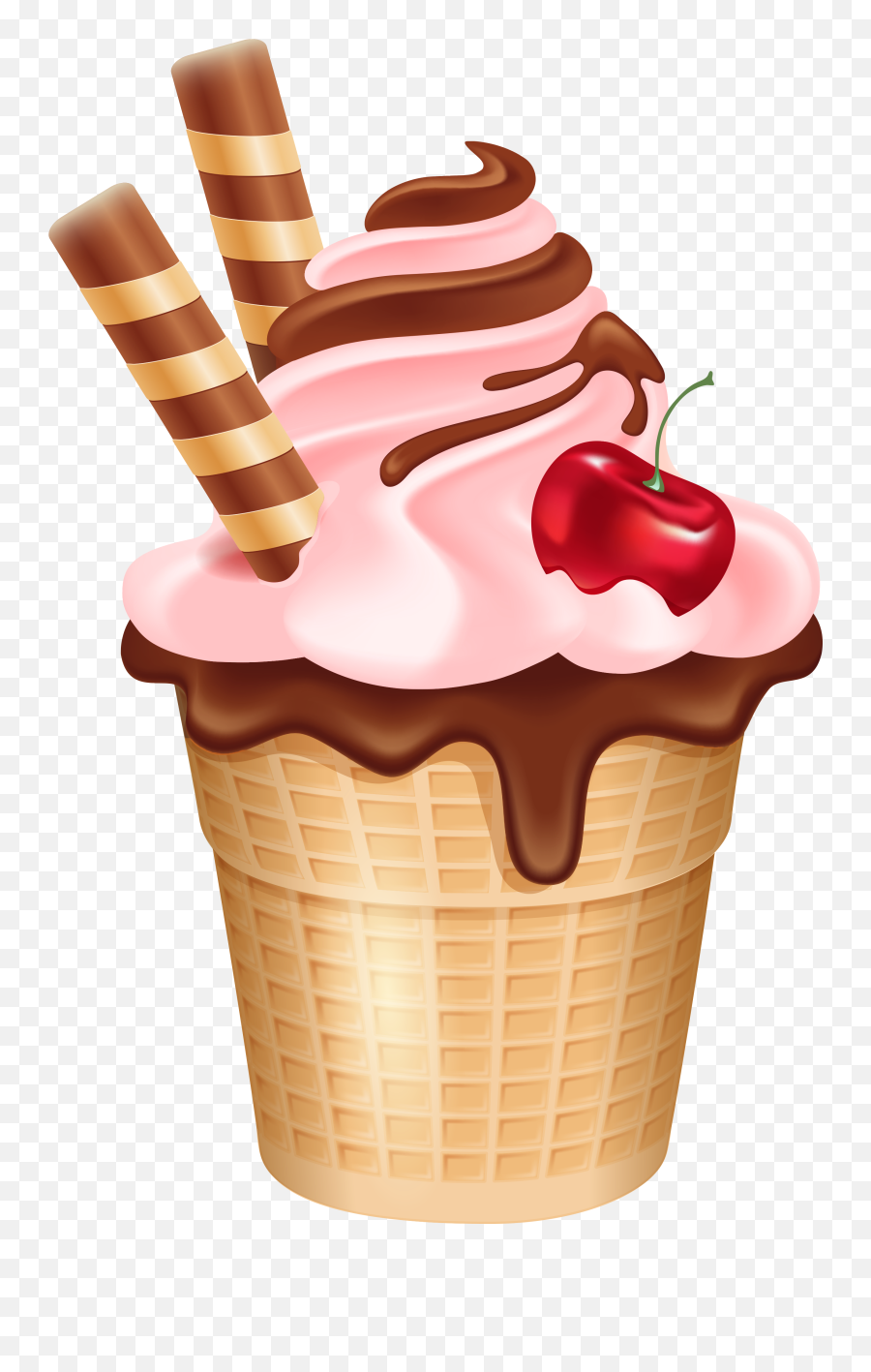 Icecream Clipart Frozen Treat Icecream - Clip Art Ice Cream Emoji,Ice Cream Cone Emoji