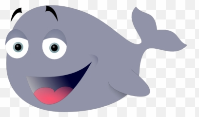 Funny Whale Clip Art At Clker - Emoji
