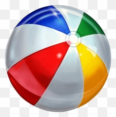 Swimming Pool Ball Transparent Image Hq - Png Emoji
