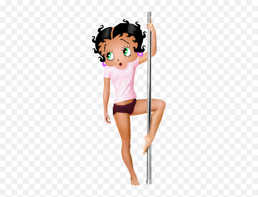 Pole Dancing Bb - Betty Boop Pole Dancing Emoji,Pole Dancer Emoji