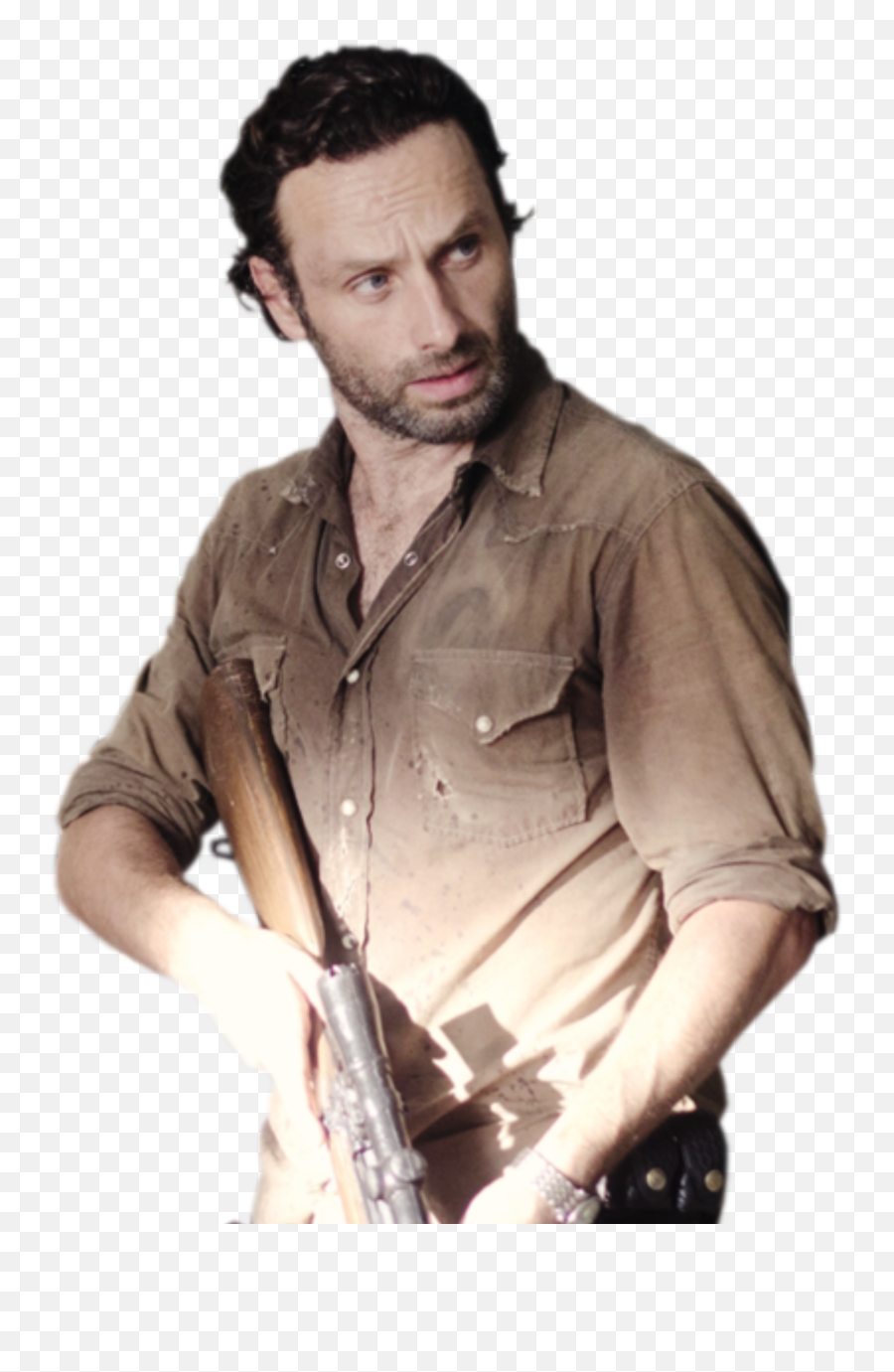 Twd Thewalking Dead Amc Rickgrimes - Walking Dead Rick Grimes Transparent Emoji,Twd Emoji