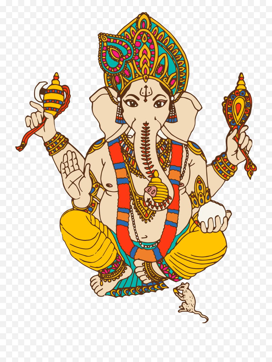 Groom Clipart Hindu - Ganapati Clipart Png Emoji,Hindu Emoji