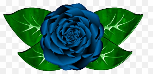 Fgc48 - Rose Blue Clipart Emoji