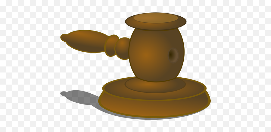 Judge Hammer Vector Illustration - Court Ancient Athens Emoji,Judge Gavel Emoji