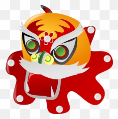 Free Devil Demon Vectors - Chinese New Years Clipart Emoji