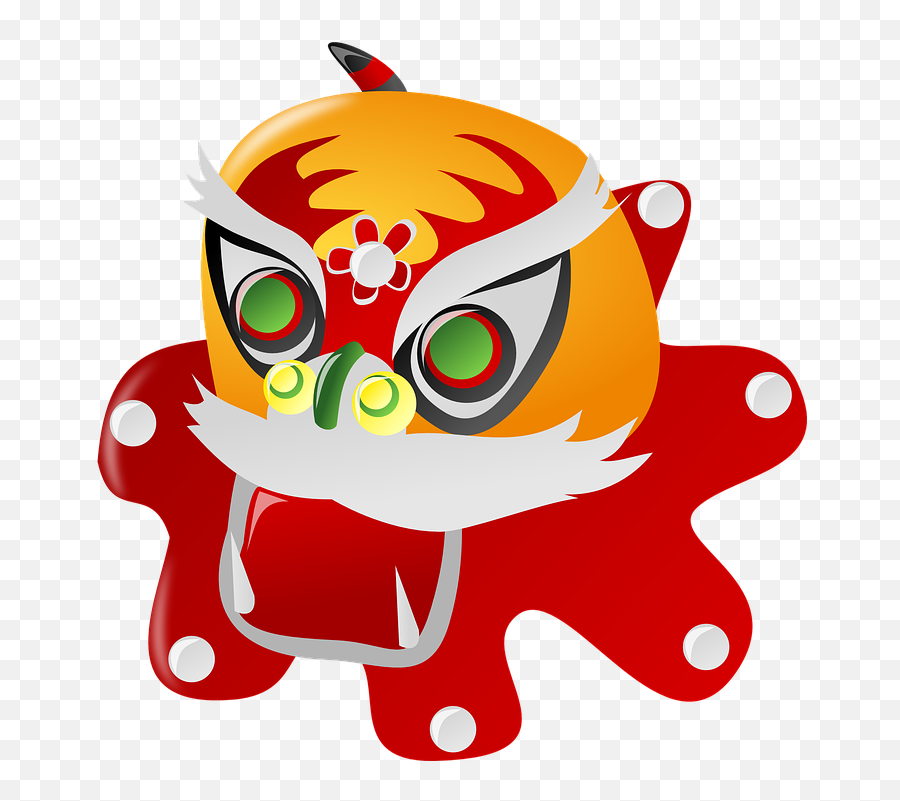 Free Devil Demon Vectors - Chinese New Years Clipart Emoji,Devil Face Emoji