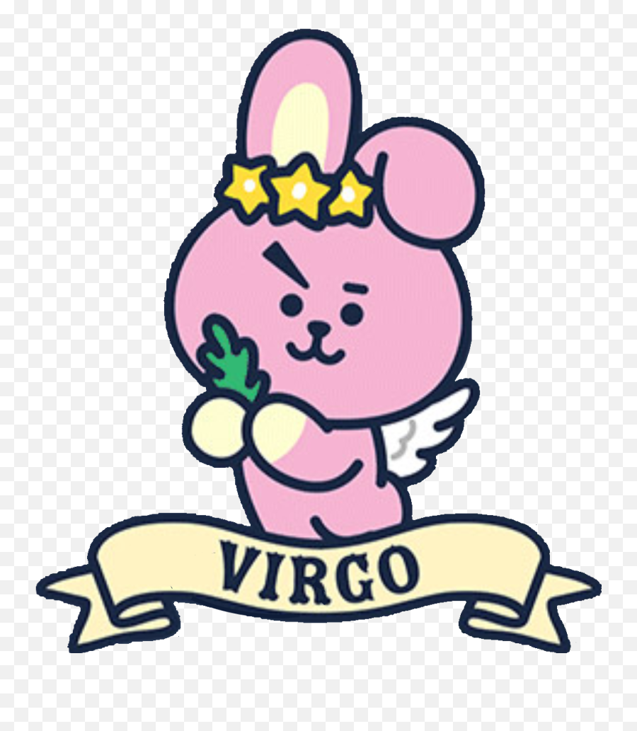 Bt21 Cooky Virgo Star Zodiac Kpop Bts - Bts Emoji,Emoji For Virgo