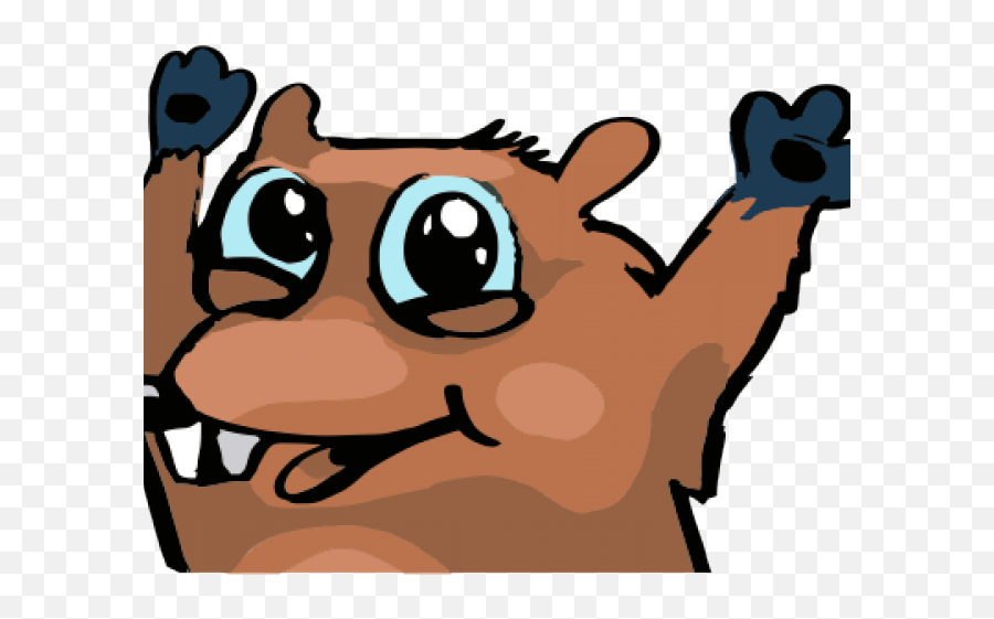 Beaver Clipart Emoji - Cartoon,Beaver Emoji