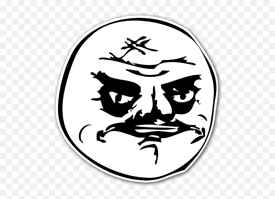 Angry Face Meme Png Picture 609881 Angry Face Meme Png - No Me Gusta Meme Emoji,Angry Emoji Meme
