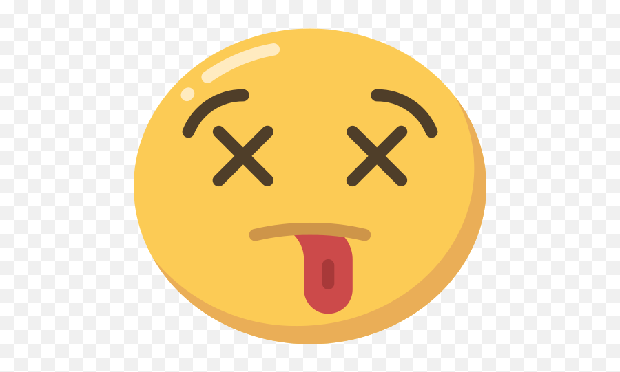 Dead - Free Smileys Icons Death Smiley Emoji,Circle Game Emoji
