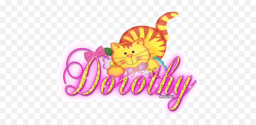Dorothy Names - Free Animations Animated Gif Glitter Glitter Letter Gif With Name Emoji,Roman Numerals Emoji