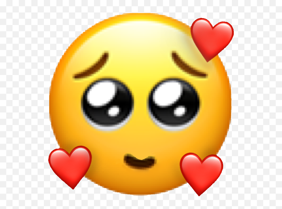 Anime Emoji Heart Cry Cricri Sad - Cute Emojis,Anime Emoji