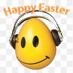 Dancing Easter Egg With Headphones - Easter Egg With Headphones Emoji,Easter Emoji