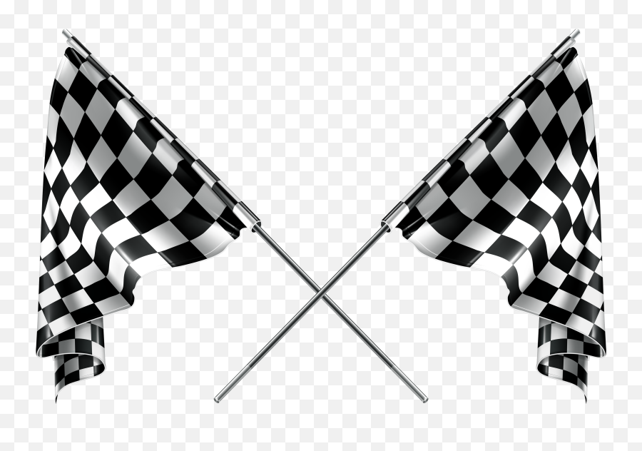 Checkered Flags Clipart Web - Checkered Flag Transparent Png Emoji,Checkered Flag Emoji