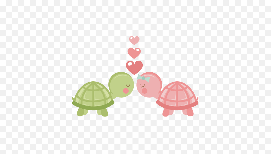 Cute Turtles In Love - Clip Art Library Love Turtles Emoji,Turtle Bird Emoji