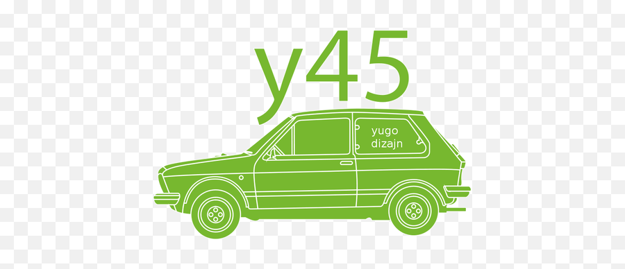Vector Image Of Yugo - Yugo Vector Emoji,Disc Golf Emoji