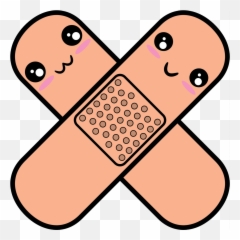 Bandage Png - Band Aids Cartoon Emoji,Strong Arm Emoji Png