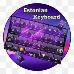 Estonian Keyboard - Computer Emoji
